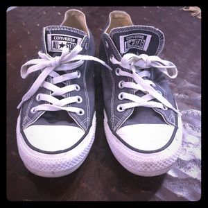 Gray Converse All-Stars, Size 9
